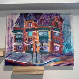 Hand painted painting